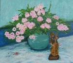 大提琴手和小菊花